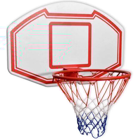 Ensemble de panneau de basket mural trois pièces 90 x 60 cm