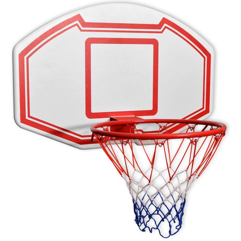 Asupermall - Ensemble de panneau de basket mural trois pieces 90 x 60 cm