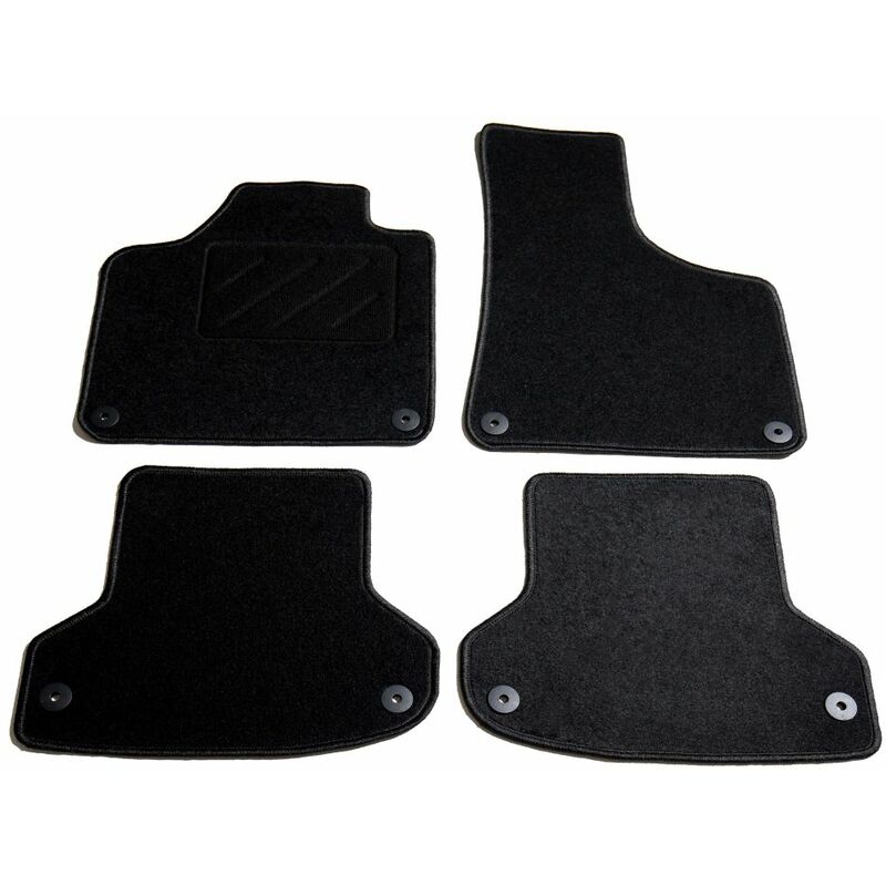 Ensemble de tapis de voiture 4 pcs pour Audi A3