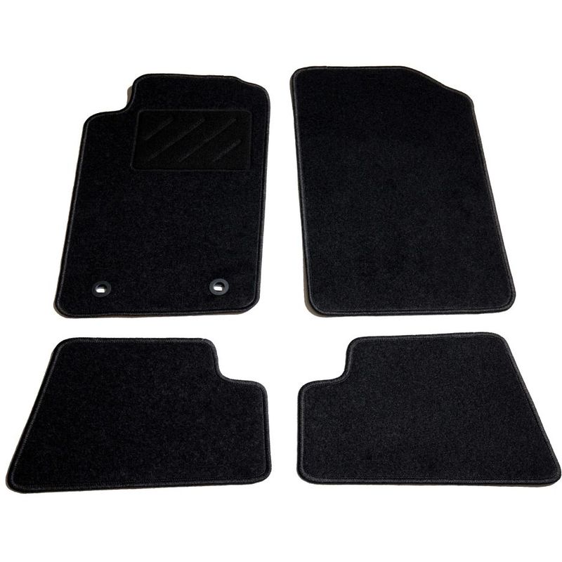 Ensemble de tapis de voiture 4 pcs pour Peugeot 206 CC