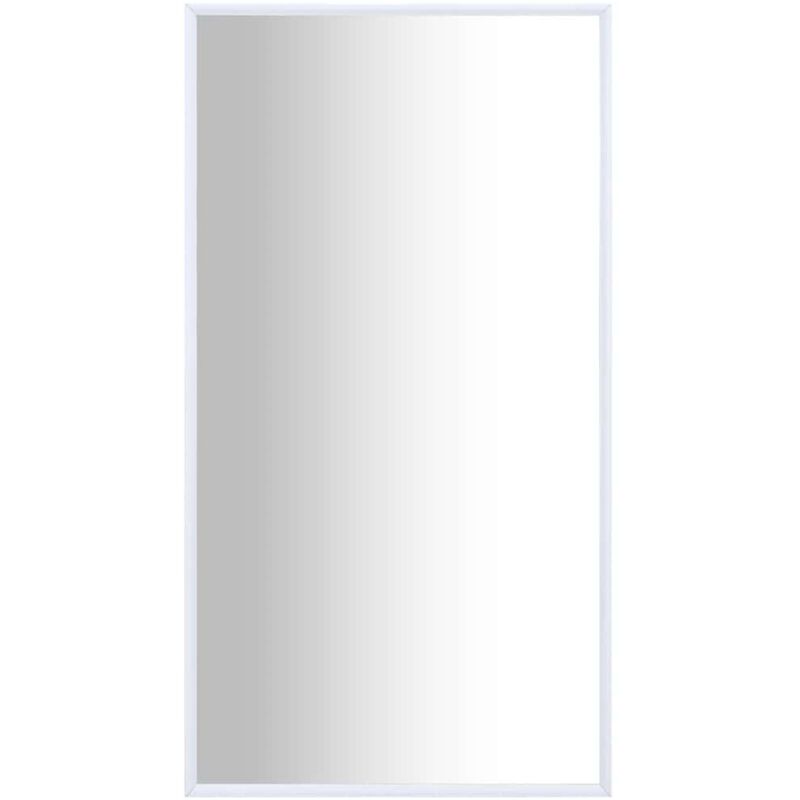 

vidaXL Espejo blanco 100x60 cm - Blanco