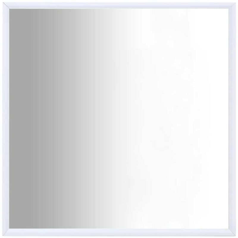 

vidaXL Espejo blanco 50x50 cm - Blanco