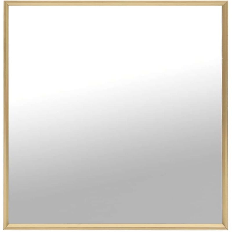 

vidaXL Espejo dorado 60x60 cm - Oro