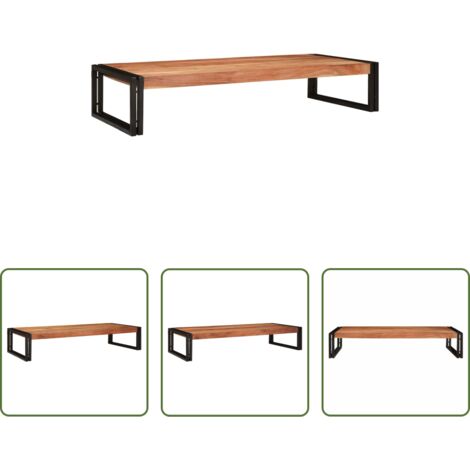 vidaXL Estante de acacia -  Estante de baño Marrón 120 x 50 x 23 cm Madera de Acacia Sólida