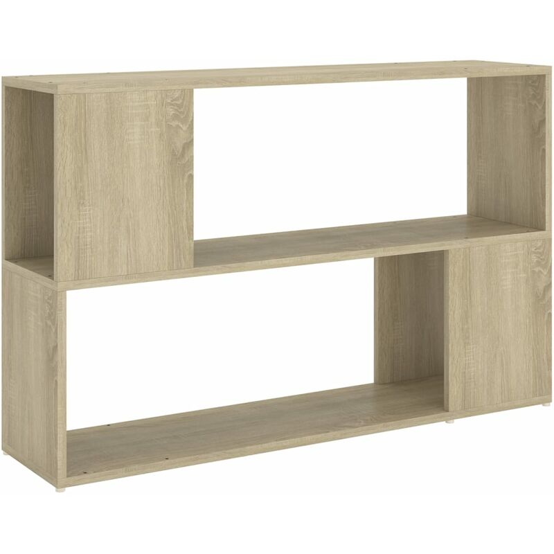 

vidaXL Estantería de aglomerado 100x24x63 cm color roble Sonoma - Marrón