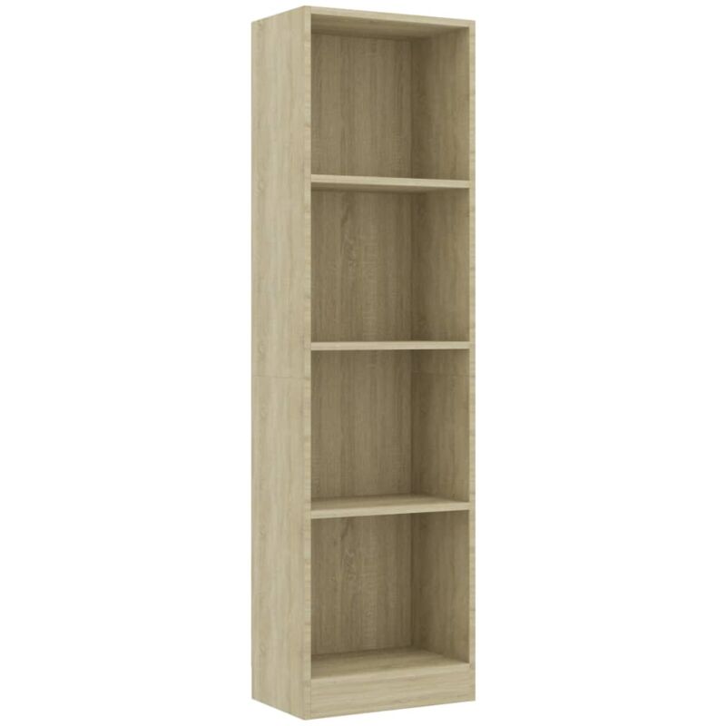 

vidaXL Estantería de Aglomerado Color Roble Sonoma 40x24x142 cm - Marrón
