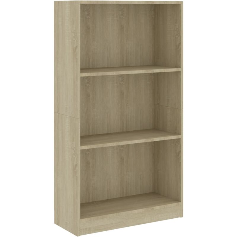 

vidaXL Estantería de Aglomerado Color Roble Sonoma 60x24x108 cm - Marrón