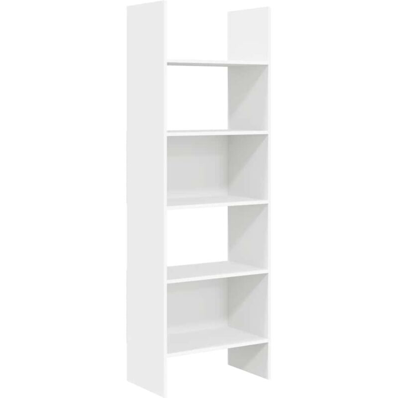 

vidaXL Estantería de aglomerado 60x35x180 cm blanco - Blanco