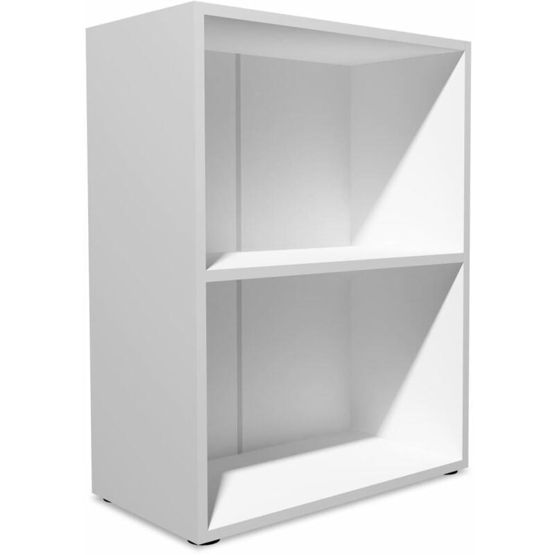 

vidaXL Estantería de Madera Prensada 60x31x78 cm Blanca - Blanco