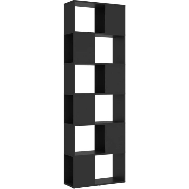 

vidaXL Estantería divisor de espacios 60x24x186 cm gris - Gris