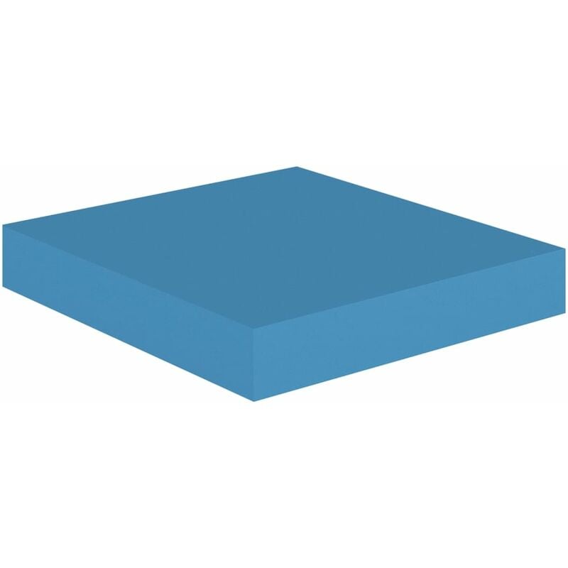 

vidaXL Estante flotante de pared azul MDF 23x23,5x3,8 cm - Azul