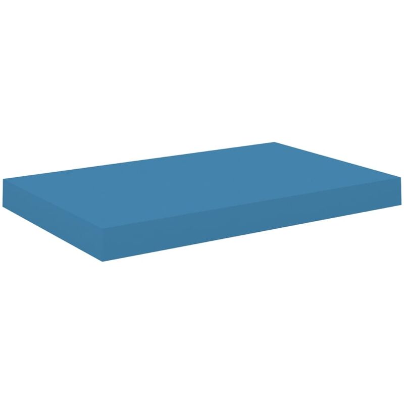 

vidaXL Estante flotante de pared azul MDF 50x23x3,8 cm - Azul