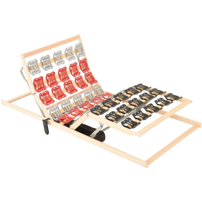 

Estructura cama motor eléctrico cabeza pie ajustable 100x200 cm - Marrón - Vidaxl