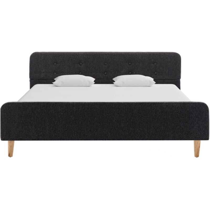 

Estructura de Cama de Arpillera Gris Oscuro 140x200 cm - Gris - Vidaxl
