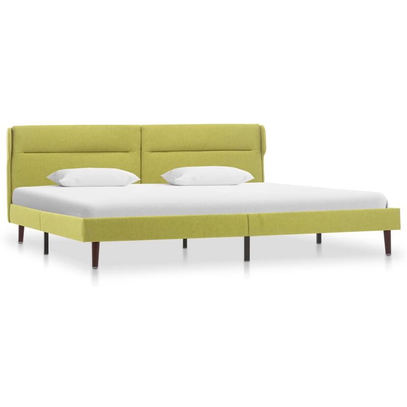 

Estructura de Cama de Tela Verde 140x200 cm - Verde - Vidaxl