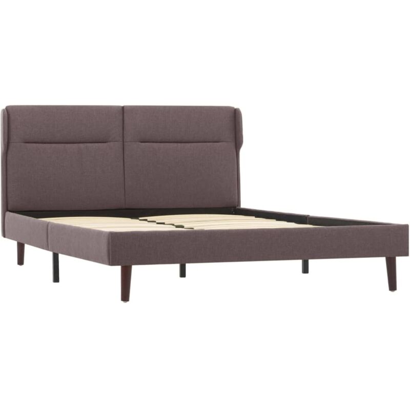 

Estructura de Cama de Tela Gris Taupe 120x200 cm - Gris Topo - Vidaxl