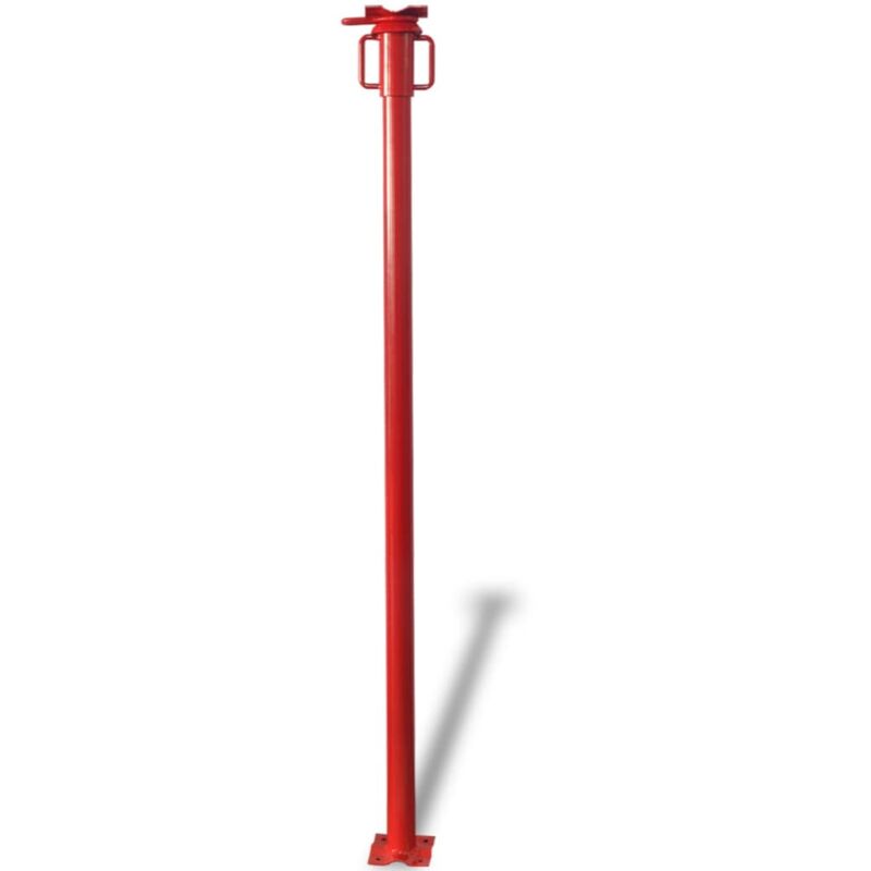 Support Acrow 280 cm Rouge Vidaxl