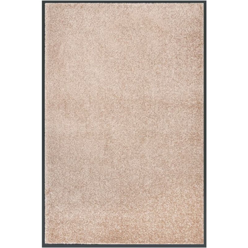 

vidaXL Felpudo beige 80x120 cm - Beige