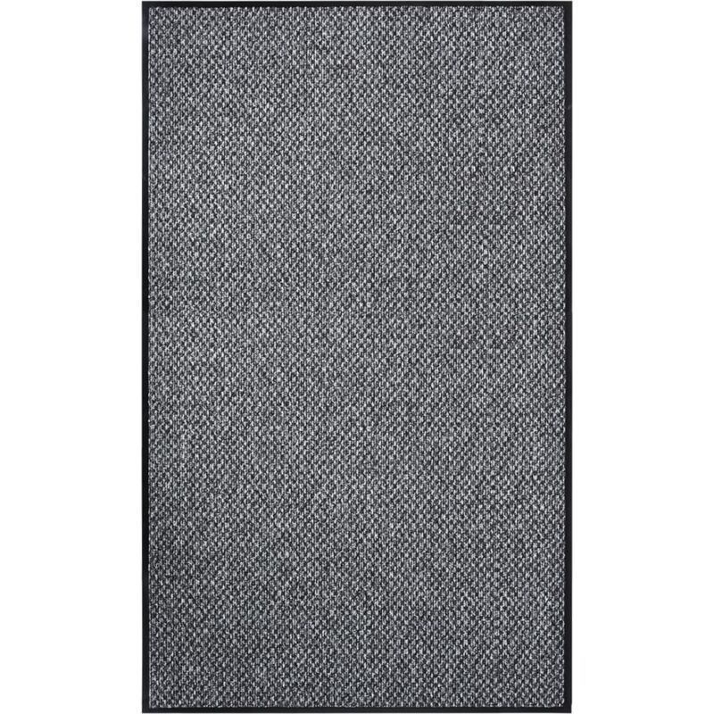 

vidaXL Felpudo gris 90x150 cm - Gris