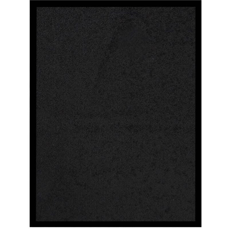 

Vidaxl - Felpudo negro 40x60 cm - Negro