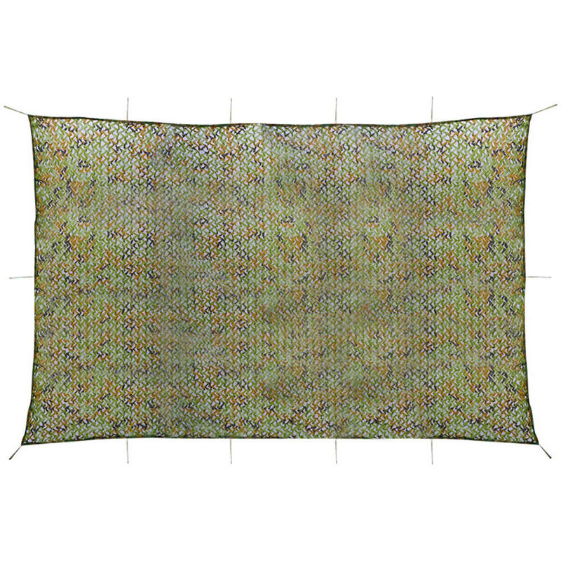Vidaxl - Filet de camouflage avec sac de rangement 4 x 6 m