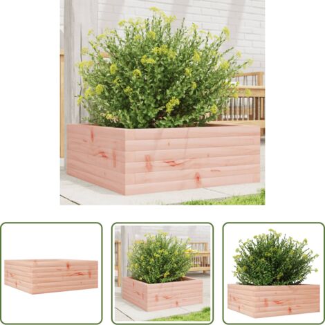 vidaXL Fioriera da esterno -  Fioriera da Giardino 60x60x23 cm in Legno Massello di Douglas
