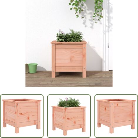 vidaXL Fioriera da patio -  Fioriera da Giardino 40x40x39 cm in Legno Massello di Douglas