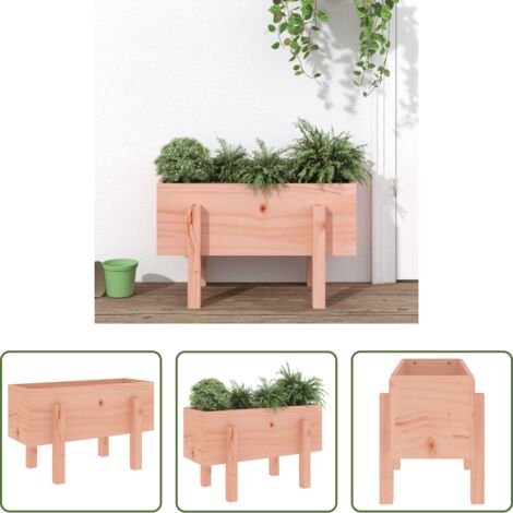 vidaXL Fioriera da patio -  Fioriera da Giardino 62x30x38 cm in Legno Massello di Douglas