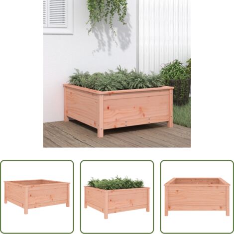 vidaXL Fioriera da patio -  Fioriera da Giardino 82,5x82,5x39 cm in Legno Massello Douglas