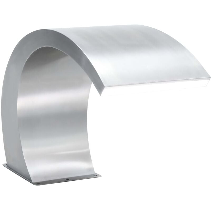 Inlife Fontaine de piscine avec led Acier inoxydable 30x60x45 cm