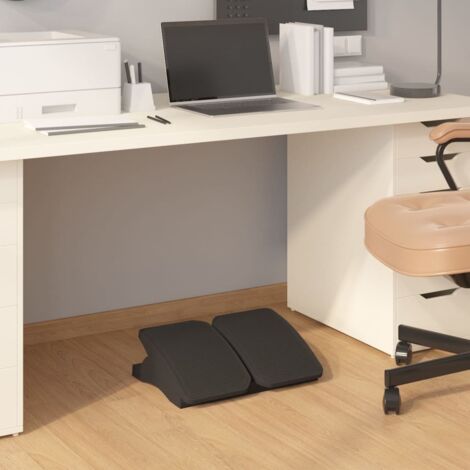 vidaXL Footrest Black 43,5x32,5x10,5 cm