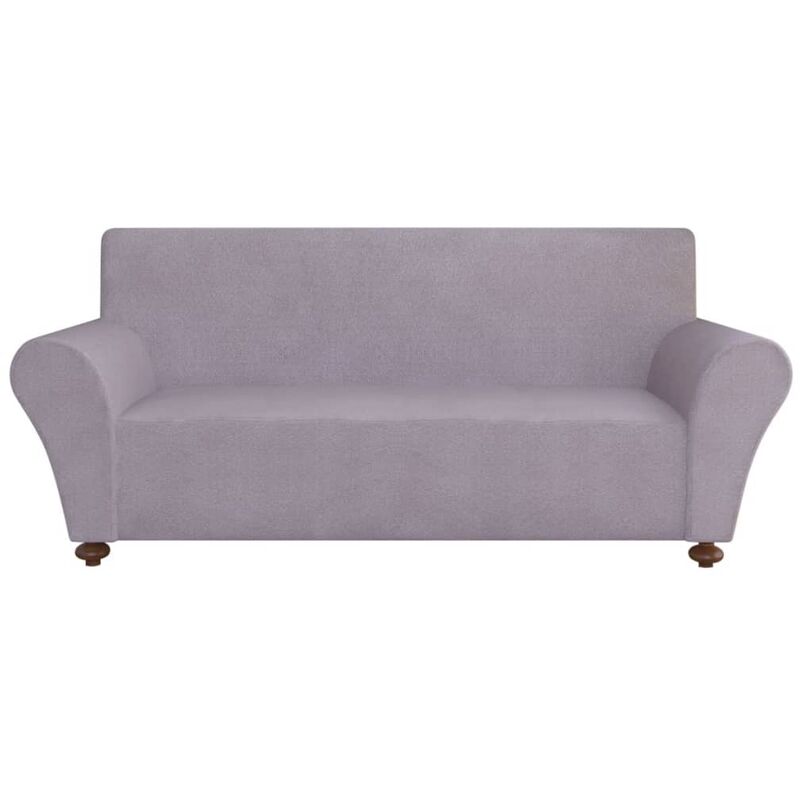 

Funda Elástica para Sofá de Tela Jersey de Poliéster Gris para Sofá - Gris - Vidaxl