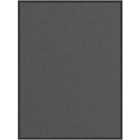 vidaXL Fußmatte 80x120 cm Anthrazit