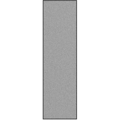 vidaXL Fußmatte Grau 115x400 cm