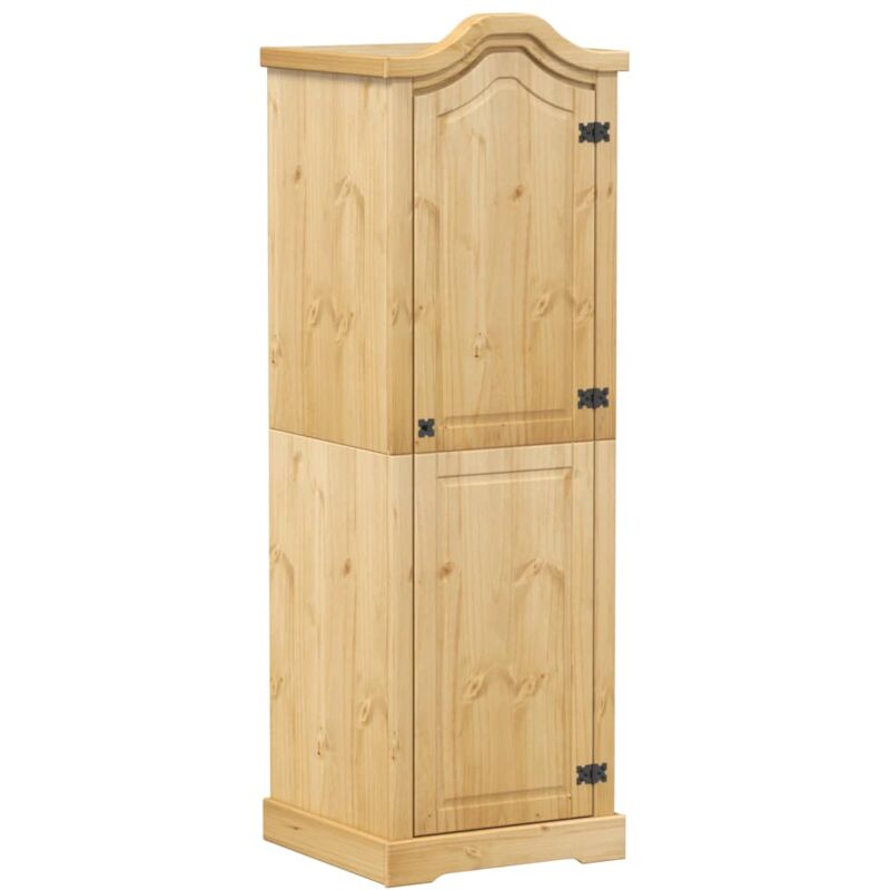 Garde robe Corona 55x52x170 cm bois de pin massif