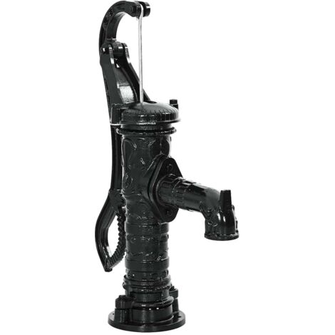 vidaXL Garden Hand Water Pump Cast Iron