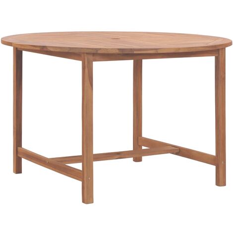 main image of "vidaXL Garden Table 120x76 cm Solid Teak Wood - Brown"
