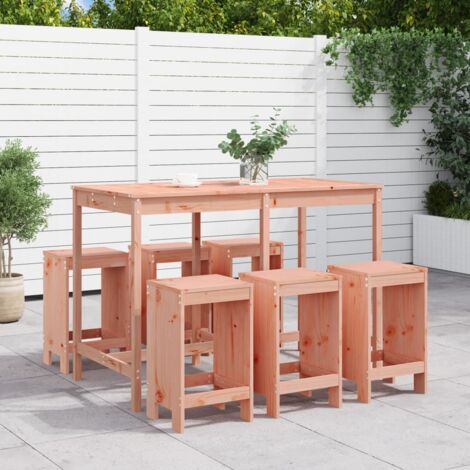 vidaXL Gartenbar Set 7 pcs aus massivem Douglasienholz