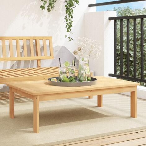 vidaXL Gartentisch 100x60x30 cm aus massivem Akazienholz