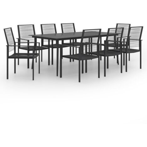 vidaXL Gartentisch-Set 9 Teile