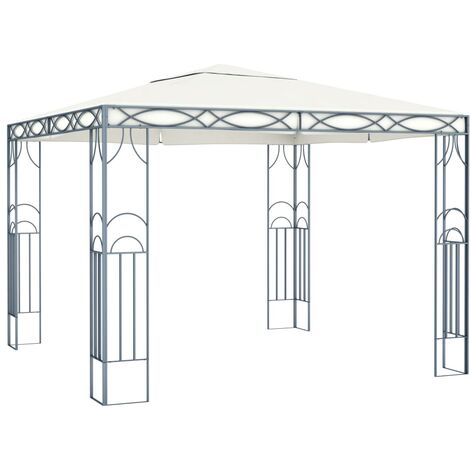 vidaXL Gazebo 300x300 cm Crema