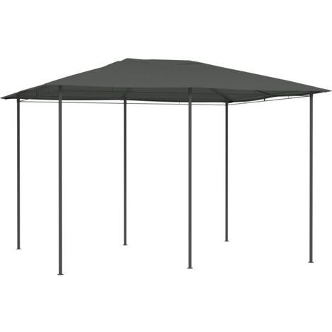 vidaXL Gazebo 3x4x2,6 m Anthracite 160 g/m²