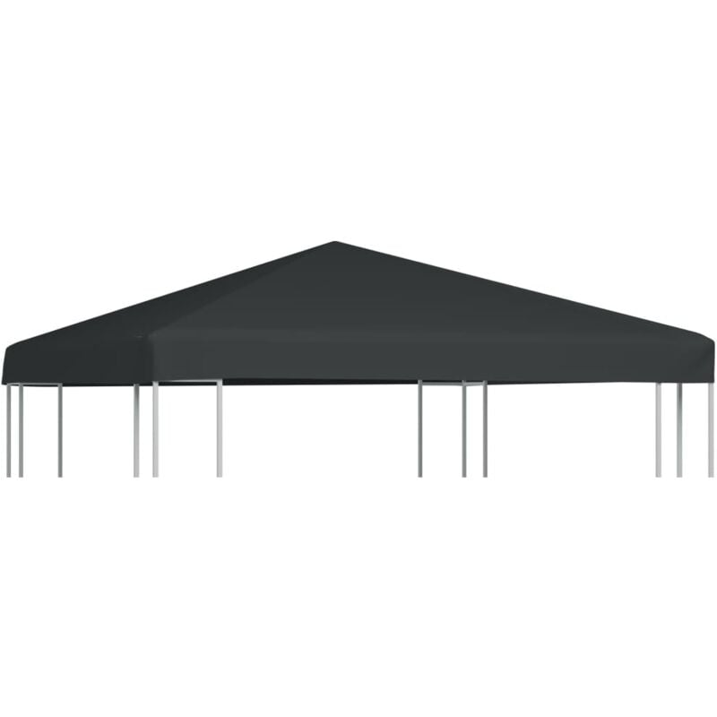 Vidaxl - Gazebo Top Cover 310 g/m² 3x3 m Grey