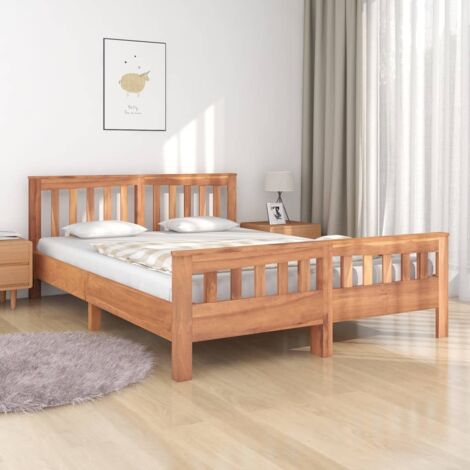 vidaXL Giroletto in Legno Massello di Teak 140x200 cm