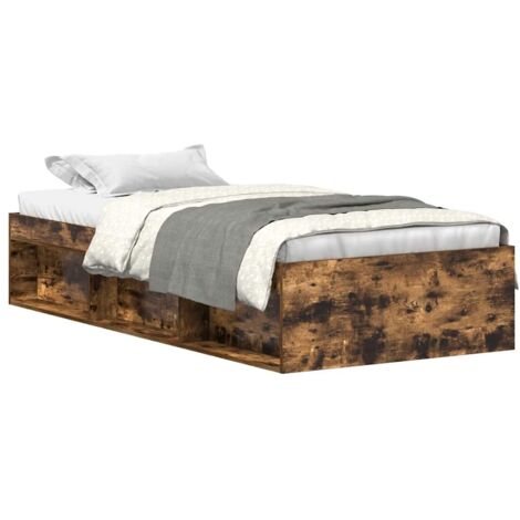 vidaXL Giroletto Rovere Fumo 90x200 cm