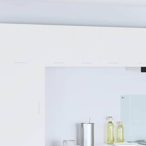vidaXL  Hanging Cabinet  2 pcs White 30 x 31 x 40 cm Engineered Wood