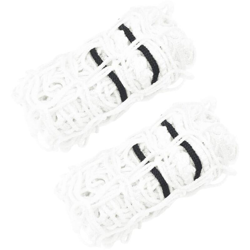 Hay Nets 2 Pcs Round White 100x100 Cm Pp Vidaxl