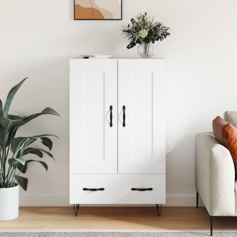 vidaXL Highboard White 69,5x31x115 cm Engineered Wood