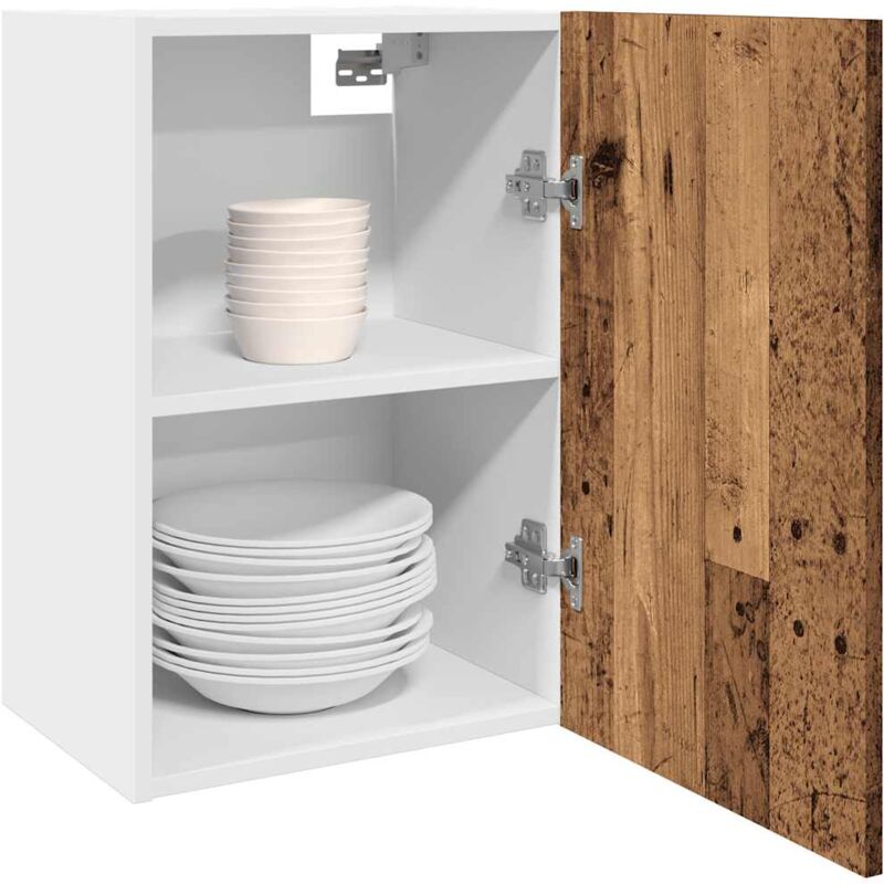 Hängeschrank Lyon Altholz-optik 40x31x60 Cm Holzwerkstoff Vidaxl