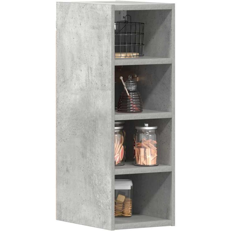 Hängeschrank Riga Betongrau 20x29, 5x60 Cm Holzwerkstoff Vidaxl